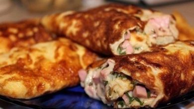 Photo of Eieromelett mit Schinken und Käse