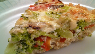 Photo of Low carb Gemüsequiche