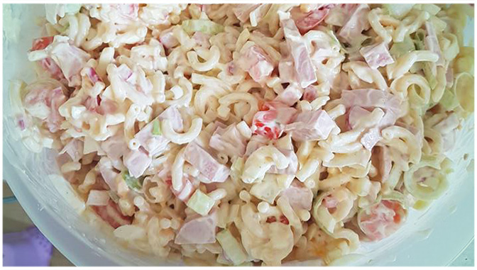 Photo of NUDEL FLEISCHWURST SALAT MIT SCHNELLER ZUBEREITUNG