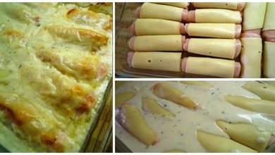 Photo of Hähnchenrouladen in Sahnesoße mit Schinken