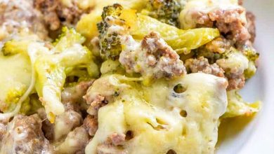 Photo of Fitness Auflauf mit Brokkoli und Hackfleisch