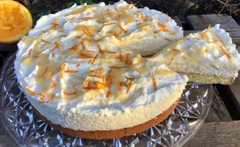 Photo of EIERLIKÖRTORTE MIT MASCARPONE UND ORANGE