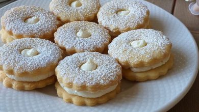 Photo of WEISSE SCHOKOLADE PLÄTZCHEN