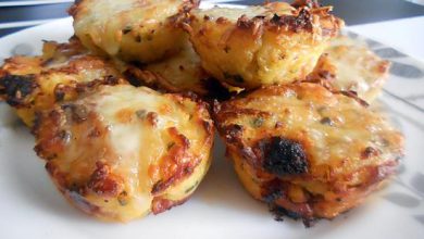 Photo of Einfache Kartoffelrösti-Muffins