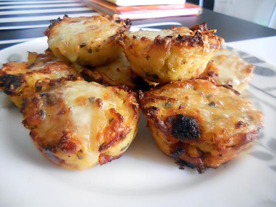 Photo of Einfache Kartoffelrösti-Muffins
