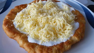 Photo of Ungarische Langos mit Knoblauch