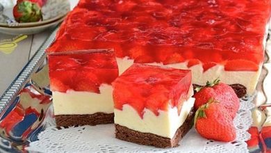 Photo of Erdbeerkuchen mit Quark & Mascarponecreme