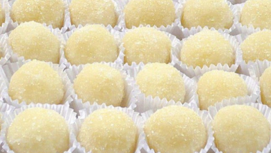 Photo of Ostergebäck, Eierlikörkugeln mit weiße Schokolade !