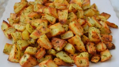 Photo of Parmesan-Knoblauch-Kartoffelecken oder leckerer Snack