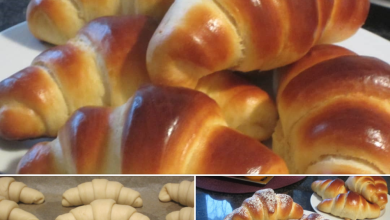 Photo of SCHNELLE SOFTE FRÜHSTÜCKS-HÖRNCHEN