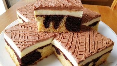 Photo of Quark-Blechkuchen (Tassenrezept)