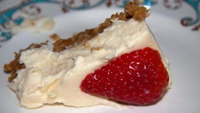 Photo of ERDBEER EISTORTE MIT FRISCHKÄSE, SUPER LECKER!