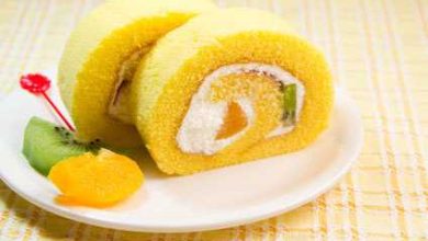 Photo of Schüttel-Rolle mit Paradiescreme ohne Mehl