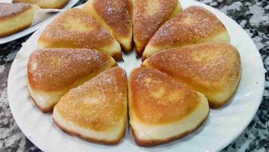 Photo of Quarkfächer mit Zimtzucker aus der Pfanne !