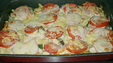 Photo of Putenbrust mit Gemüse aus dem Backofen