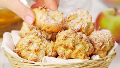 Photo of Apfelküchlein mit Zimtzucker, schneller weg als man gucken kann !