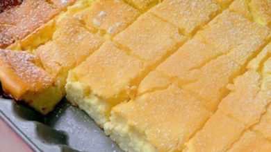 Photo of Blitzschneller Rahmkuchen vom Blech