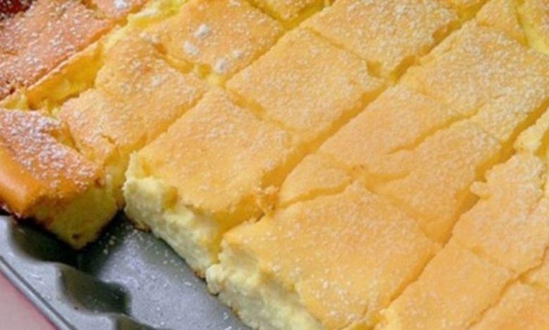 Photo of Blitzschneller Rahmkuchen vom Blech