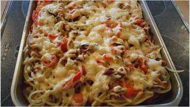 Photo of Gyros Makkaroni Auflauf mit Käse, überbacken!