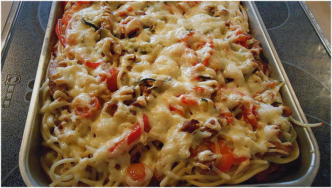 Photo of Gyros Makkaroni Auflauf mit Käse, überbacken!