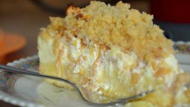 Photo of Apfelstreusel Käsekuchen, verführerisch lecker !