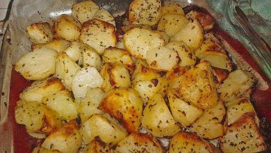 Photo of Griechische Knoblauchkartoffeln aus dem Backofen