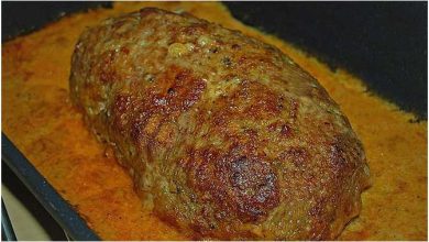 Photo of Paprika-Feta-Hackbraten aus dem Backofen In 30 Minuten fertig: