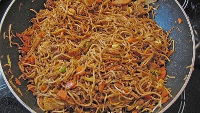 Photo of Glasnudelpfanne mit Hackfleisch