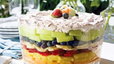 Photo of FRUCHT SCHICHT SALAT, DER PERFEKTE SNACK!