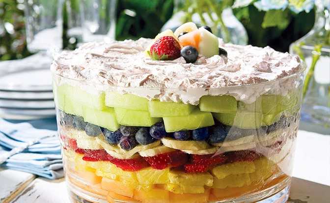 Photo of FRUCHT SCHICHT SALAT, DER PERFEKTE SNACK!