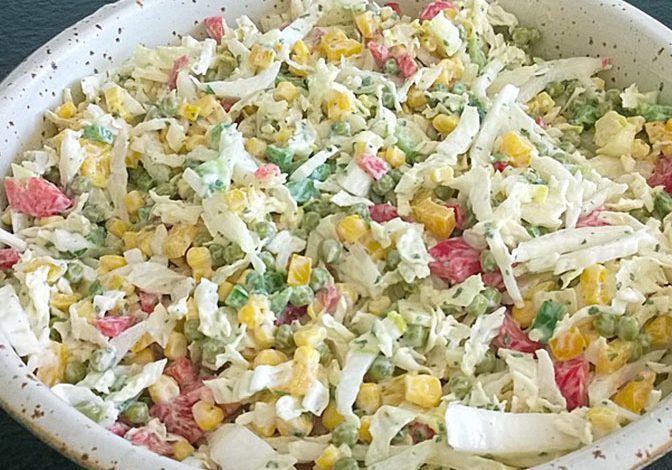 Photo of Übernachtsalat – Schmeckt ausgezeichnet!