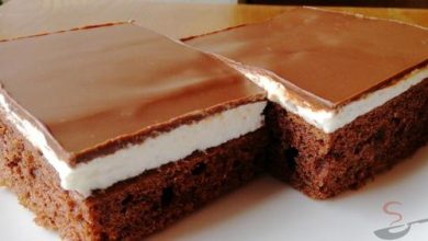 Photo of Viel für wenig: Wunderbarer Cremekuchen mit Schokoglasur