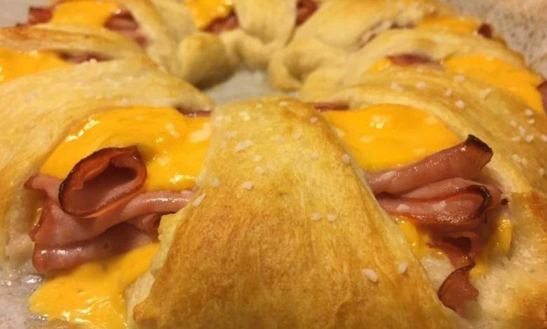 Photo of Schinken-Käse-Hörnchen lercker