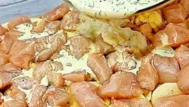 Photo of Hähnchen Kartoffel Gratin, könnte ich gerade jeden Tag essen!