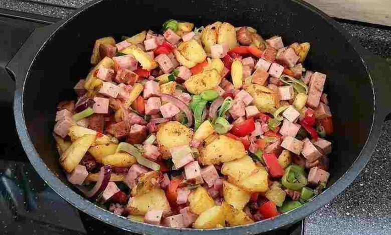 Photo of Leberkäse Pfanne ein sättigendes Abendessen!