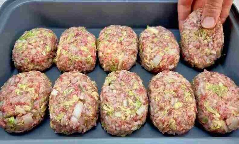 Photo of Frikadellen aus dem Backofen zum Sattessen!