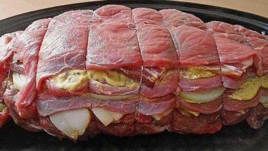 Photo of Schichtbraten in Senfsauce