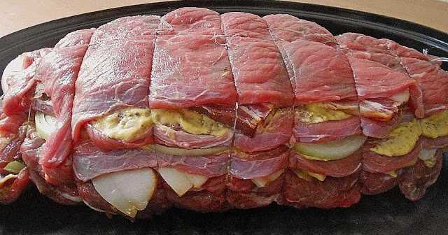 Photo of Schichtbraten in Senfsauce