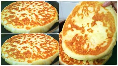 Photo of Mit Käse gefüllte Langos – kein Hefeteig, in nur 10 Minuten fertig