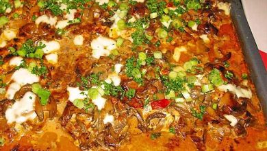 Photo of SCHNITZEL VOM BLECH MIT SCHNELLER ZUBEREITUNG