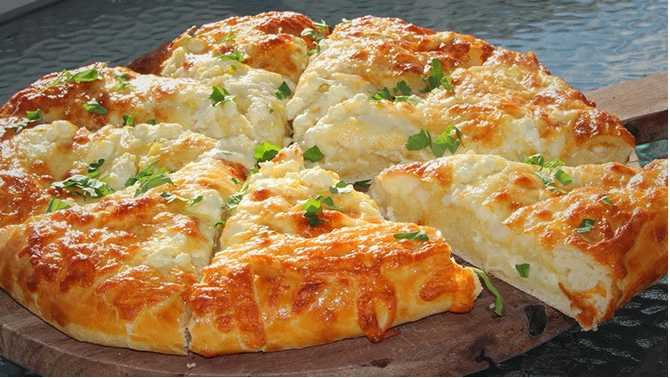 Photo of Griechisches Käsebrot, immer wieder sehr beliebt