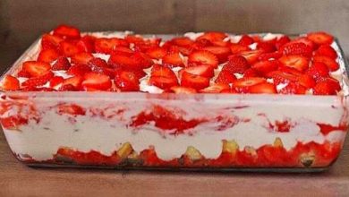 Photo of Raffaello Erdbeer Tiramisu, in 10 Minuten fertig !