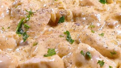 Photo of Hähnchenbrust in einer Knoblauch Parmesansoße