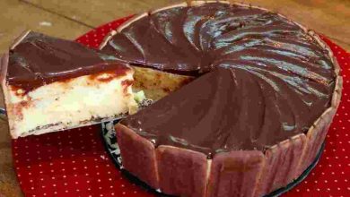 Photo of PHILADELPHIA TORTE MIT SCHOKOGLASUR