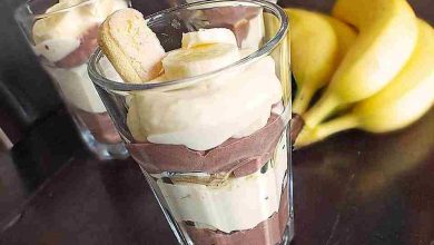 Photo of BANANEN – VANILLE – SCHOKOCREME – DESSERT