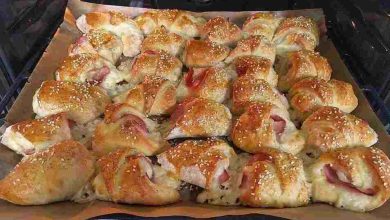 Photo of GOUDA HÖRNCHEN MIT SCHINKEN