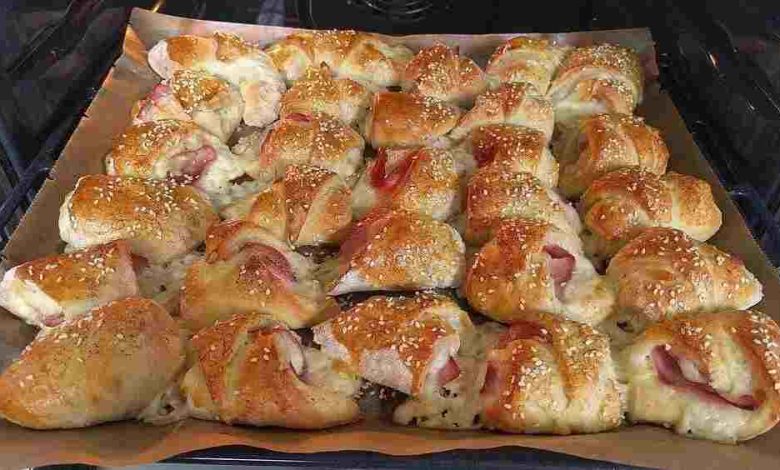 Photo of GOUDA HÖRNCHEN MIT SCHINKEN