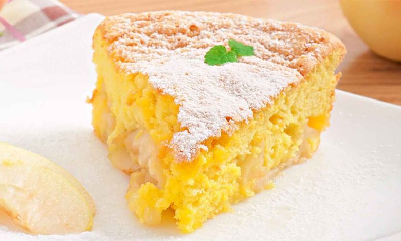 Photo of Joghurt Apfelkuchen in wenigen Minuten zubereitet !