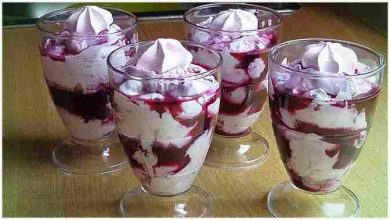 Photo of Leckere heidelbeer-Mascarpone Dessert