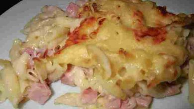 Photo of SCHINKENNUDELN MIT DREIERLEI KÄSE